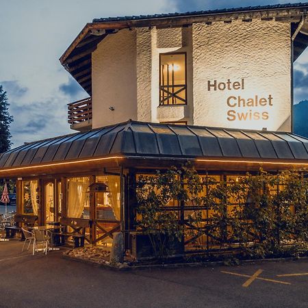 Hotel Chalet Swiss Unterseen Exterior photo