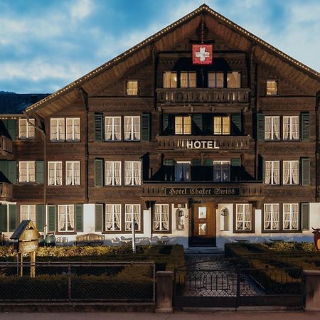 Hotel Chalet Swiss Unterseen Exterior photo
