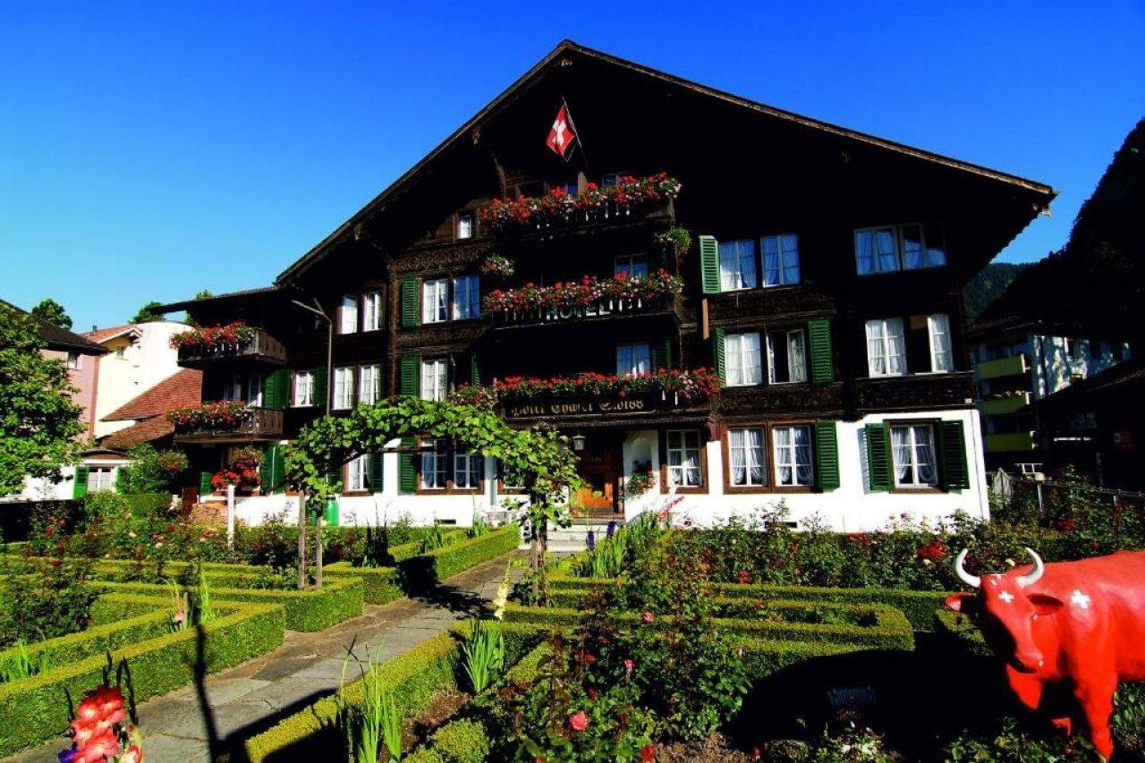 Hotel Chalet Swiss Unterseen Exterior photo