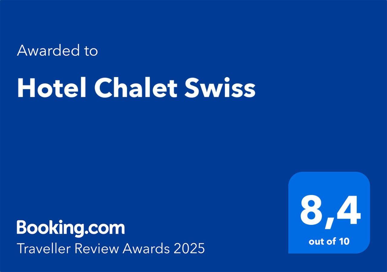 Hotel Chalet Swiss Unterseen Exterior photo